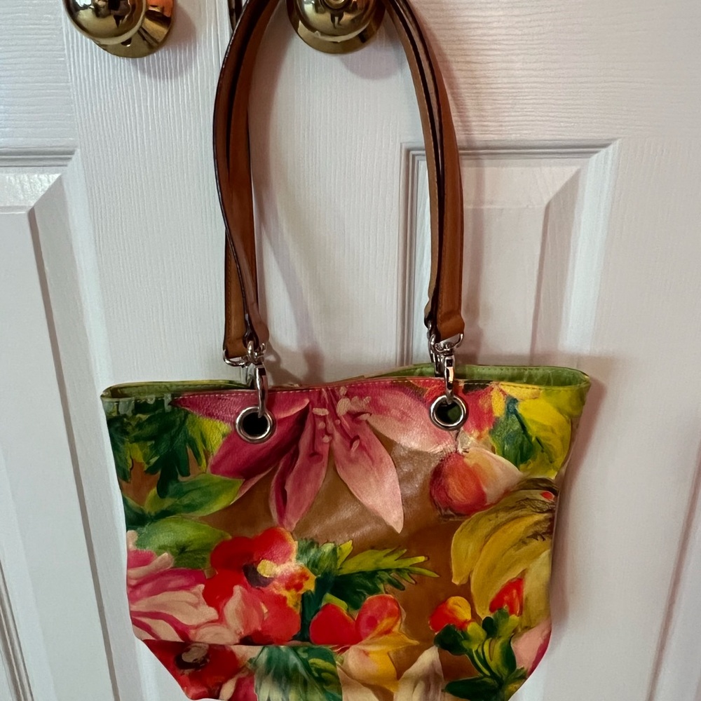 Maurizio Taiuti Floral Italian Lester Purse